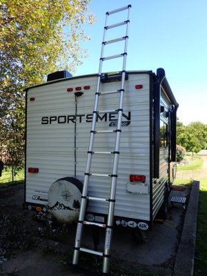 Telescoping RV Ladder